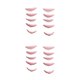 thumbnail image 2 of Guardurnaity 5 pares de rizador de pestañas, elevador de pestañas, permanente de silicona, práctico cepillo para el pelo de ojos, a la moda para Type2 NO2, 2 of 6
