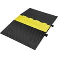 thumbnail image 1 of VEVOR Rubber Cable Protector Ramp, 5 Channel, 22000 lbs/axle Capacity Heavy Duty Wire Cover Ramp Hose Cord Ramp Driveway, Traffic Speed Bump with Flip-Open Top Cover, ADA Compliant for Indoor & Outdoo, 1 of 9