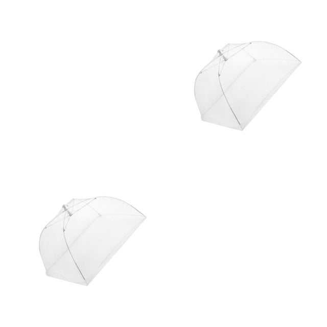sweethay Cubierta de malla para alimentos, de cocina plegable para el hogar, paraguas, antiinsectos, lavable, Protector de placa para insectos, Type3 NO3