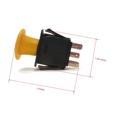 Stens PTO Switch For Delta Mowers - Replaces 6201-344, 6204-344 (Model 101199_4)