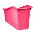 thumbnail image 4 of Pen+Gear Plastic Desktop Book Organizer Bin, Coral Passion, 9-Pack, 4 of 5