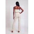thumbnail image 4 of Women's Striped Rib Knit Fold Over Pants, 4 of 4