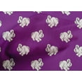 thumbnail image 4 of oneOone Cotton Cambric Fabric Rabbit Block Printed Fabric 1 Yard 56 Inch Wide, 4 of 4