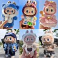 thumbnail image 2 of 17cm Pendant Cute Labubu Doll Clothes Fashion Dress Headgear Stuffed Accessories Cos Anime Plush Cartoon Decor Birthday Toy Gift, 2 of 5