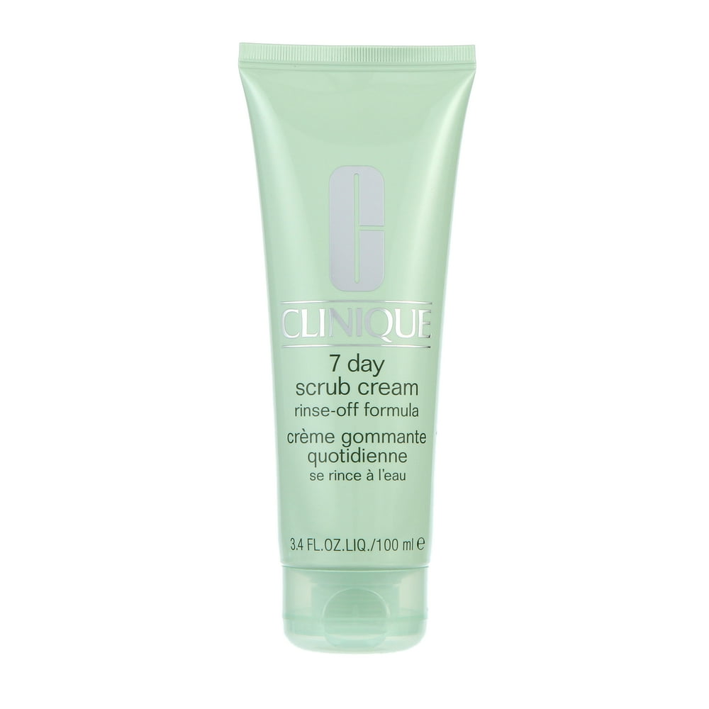 Clinique Clinique 7 Day Scrub Cream Rinse Off Formula Facial Cleanser, 3.4 Oz