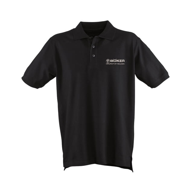Boker Tree Brand Black Cotton Medium Polo Shirt 09BO231