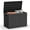 Black, variant on EASY UP 30 Gallon Resin Deck Box, Lockable Patio Outdoor Storage Box for Furniture, Garden Tools and Tools Storage, Waterproof Outside Storage Boxes.Father's Day Gift