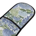 thumbnail image 4 of Yayeee Double Oven Mitt Kitchen Heat Resistant Baking 35" x7" Quilted Cotton Glove, Vibrant Hydrangeas Pattern, 4 of 6
