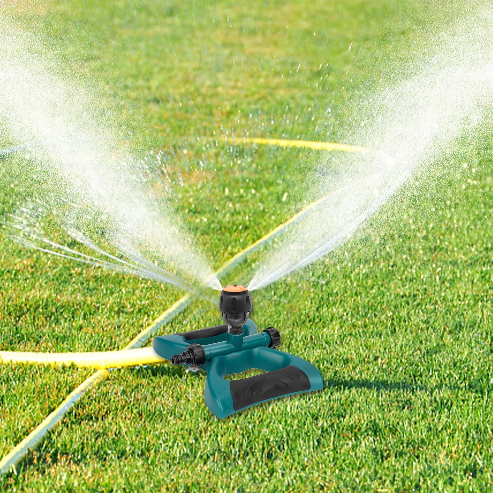 Arroseur De Pelouse Fleur Pâquerette - Rotation 360°, Jeu D'Eau Extérieur Pour Enfants Et Chiens - 11