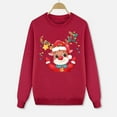 thumbnail image 2 of Gyexs Family Christmas Shirts - Family Christmas Shirts Matching Sets, Cartoon Print Trendy O-Neck Xmas Shirts Breathable Winter Clothes (Kid, Red, 2-3 Years), 2 of 5