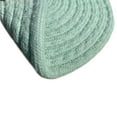 thumbnail image 4 of Mint Extra Thick Woven Trivet Round Placemats Natural Cotton Hot Potholder Mat Heat Resistant - 8"x8" 8 Pieces - Mint, 4 of 5