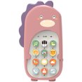 thumbnail image 2 of Máquina Inclinada, Play Phone Juguetes Educativos Musicales, Llamadas Educativas Y Aprendizaje De Chat Play Phone Juguetes Educativos Musicales Para Bebés De 6 12 16 18 Meses Y Niños Mayores De 1 Año Muyoka Hogar, 2 of 6