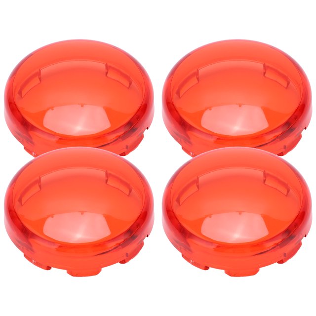 Cubierta De Señal De Giro Para Motocicleta, A Prueba De Polvo, 6 Cm/2,36 Pulgadas, Panel De Lente De Señal De Giro Resistente Al Desgaste, ABS Para Accesorios De Motocicleta ANGGREK Otros