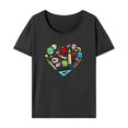 thumbnail image 1 of Camiseta básica Salvador para mujer cuello redondo S, 1 of 7