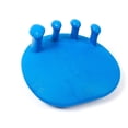 thumbnail image 4 of Entrenador de arco para dedos, corrector de valgo de pulgar, separador de dedos, enderezador, herramienta de fitness para yoga, color azul, 4 of 5