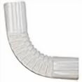 thumbnail image 3 of Near 90degree Gutter Elbow, Aluminum (3x4, High Gloss White), 3 of 4