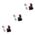 thumbnail image 4 of Guardoinrt Plug Mounting Panel 120A For Anderson Connectors Flush Mount Recessed Plate For Anderson Parts Red 3Set, 4 of 6