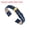 12mm Blue Band with Gold Buckle, variant on Multi-sizes Genuine Leather Band Flat Thin Elegant Leather Watch Strap 16mm Pink Band with Silver Buckle