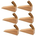 thumbnail image 4 of Tope De Puerta De Madera, Cuña De Tope De Puerta Pequeña Y Compacta Práctica Práctica Para Hotel ANGGREK Door Stopper, 4 of 8