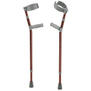 Inspired by Drive Pediatric Forearm Crutches, Small, Castle Red, Pair