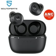 SoundPEATS T2 True Wireless Bluetooth Earbuds Hybrid Stereo Sound Active Noise Cancelling Charging Case Black