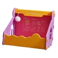 thumbnail image 1 of Cama de fieltro para gatos, casita para gatos, antideslizante, bonita, decorativa, resistente a arañazos, con bola Rosa Amarillo, 1 of 9