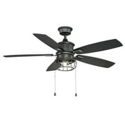 Home Decorators Aldenshire 52 in. LED Indoor/Outdoor Iron Ceiling Fan w/ Light