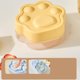 thumbnail image 1 of Paw Shaped Ice Mold Tray Food Grade Silicone Easy Release for Coffee Milk Tea Juice Food Freezer Container 5 Compartments, 1 of 6