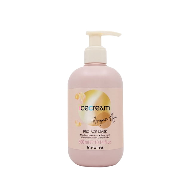 Inebrya Masque Brillance à l'Huile d'Argan 300 ml