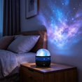 thumbnail image 2 of USB RGB Rotating Galaxy Projector Night Light, Color Changing Ambient Lamp with Disco Ball Lens, USB Powered Portable Star Projection Light for Bedroom Kids Room Party Sleep Decor, 2 of 9