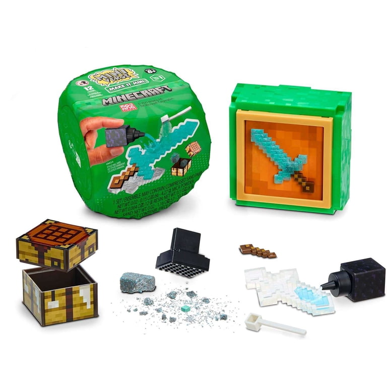 ミニバース　マインクラフト MINI VERSE MAKE IT MINI 4個 Miniverse Make It Mini Minecraft Mystery Pack - Walmart.com