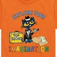 thumbnail image 3 of Pete The Cat - Top Secret Explore Your Imagination - Toddler And Youth Short Sleeve Graphic T-Shirt, 3 of 6