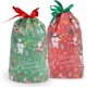 thumbnail image 1 of ShenMo 24 bolsas grandes de regalo de Navidad, bolsas con cordón, bolsa de regalo, bolsita de embalaje para Navidad, cumpleaños de niños, bolsa de galletas, bolsa de dulces (A) LingWen 9024715165435, 1 of 1
