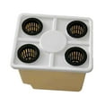 thumbnail image 2 of DOLITY Hydroponics Bucket with Siphon Elbows Flower Pot for Green Project Versatile 4 Hole Lid, 2 of 9