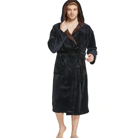 

Men‘s Nightgown Bathrobe