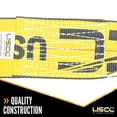 thumbnail image 4 of 4" x 30' Yellow Ratchet Strap w/ Flat Hooks, 4 of 7