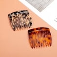 thumbnail image 5 of Peine lateral de plástico Mini peine de pelo de leopardo Peine de moño decorativo Pinza de pelo de leopardo Accesorios para peinar el cabello, 5 of 5