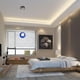thumbnail image 5 of Pantalla de lámpara colgante de de cristal, lámpara colgante de tejado decorativa para habitación de niños de cocina ajustable para iluminación de caf Cabeza única Yinane Luz de bola de techo, 5 of 7