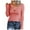 Pink, variant on Towmus Women Casual Long Sleeve Tunic Tops V-Neck T Shirts Criss Cross Ribbed Casual Tee Slim Fitted Fall Blouse
