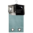 thumbnail image 2 of Safdie & Co. Rideau 2PK 84L Blackout Faux Lin Aqua, 2 of 5