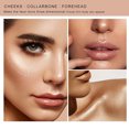 thumbnail image 3 of Barra de iluminador facial 3D, bronceador de contorno facial cosmético, iluminador, corrector en crema, herramienta de maquillaje, 3 of 5
