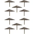 thumbnail image 4 of Juego de 10 clavos decorativos en latón envejecido de 30 x 30 mm,, 4 of 5