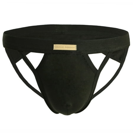 

Panties Clearance Men Casual Hollow-Carved Design Trendy Double Thong Panties Hip Lift Low Waist Underwear Pants Black L