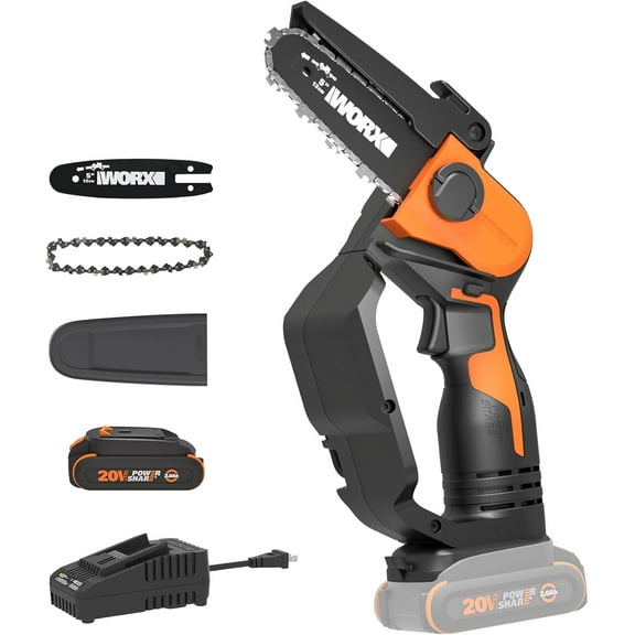 Worx WG324 20V Power Share 5" Cordless Pruning Saw