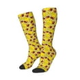 thumbnail image 2 of Daiia Sports Socks Duck with Star Sunglasses Printed Novelty Crew Socks for Men Women Knee High Socks Cotton Socks Soft & Breathable Support Unisex Socks, 2 of 9