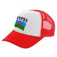thumbnail image 1 of Rom Gypsy Romani Trucker Caps Men Country Flag Hat Baseball Cap Cool Summer Unisex Mesh Net Caps As Picture, 1 of 6