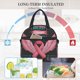 thumbnail image 4 of Easygdp Ribbon With Angel Wings Caja de Almuerzo para Mujeres y Hombres, Bolsa de Almuerzo Insulada, Bolsas Reutilizables Impermeables para Viajes, Trabajo y Picnics, 4 of 7