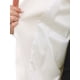 thumbnail image 5 of Blazer de oficina inspirador CHIC para mujer, con cuello chal, mangas 3/4 arrugadas, blazer de traje elegante, color crema blanco, 5 of 6