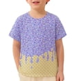 thumbnail image 4 of WhouRiu Boys Ice Cream Graphic Tees Kids Short Sleeve Crew Neck Tshirt Comfortable Cute Casual Summer T Shirts,10-11 Years, 4 of 4