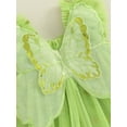 thumbnail image 6 of Bagilaanoe Toddler Baby Girl Party Dress with Wings Sparkle Heart Print Sleeveless A-line Princess Dresses 6M 12M 18M 24M 3T 4T Kid Patchwork Tulle Dress, 6 of 8